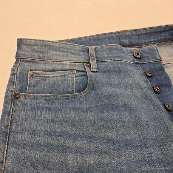 G Star Raw 3301 Slim Fit Men's Jeans Medium Wash Button Fly Size 34x30 - Picture 12 of 16